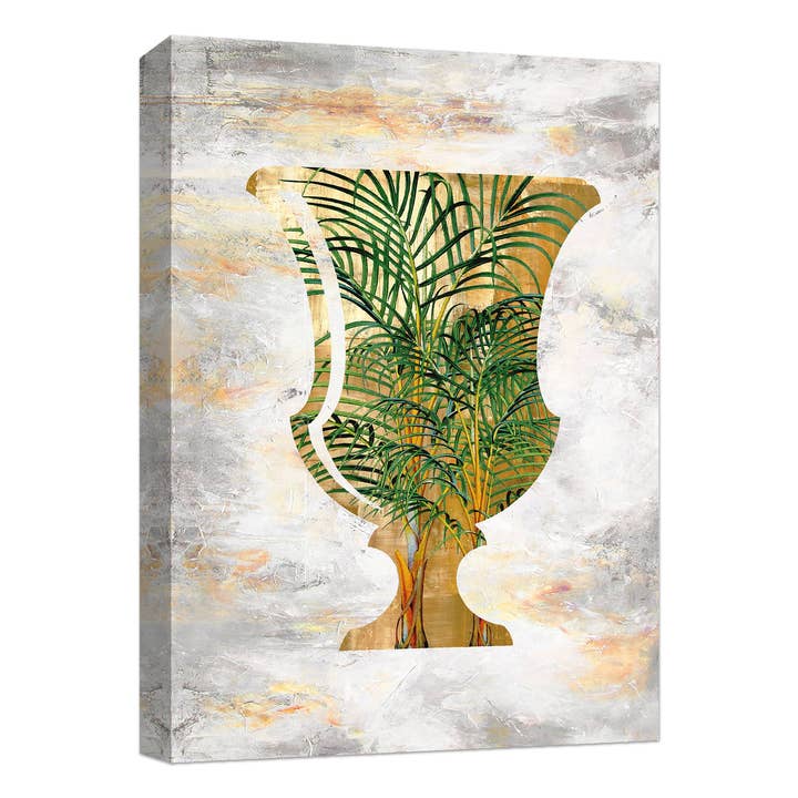 Golden Pot Ii 22'' x 20'' Canvas Wall Art for wholesale by PTM Images