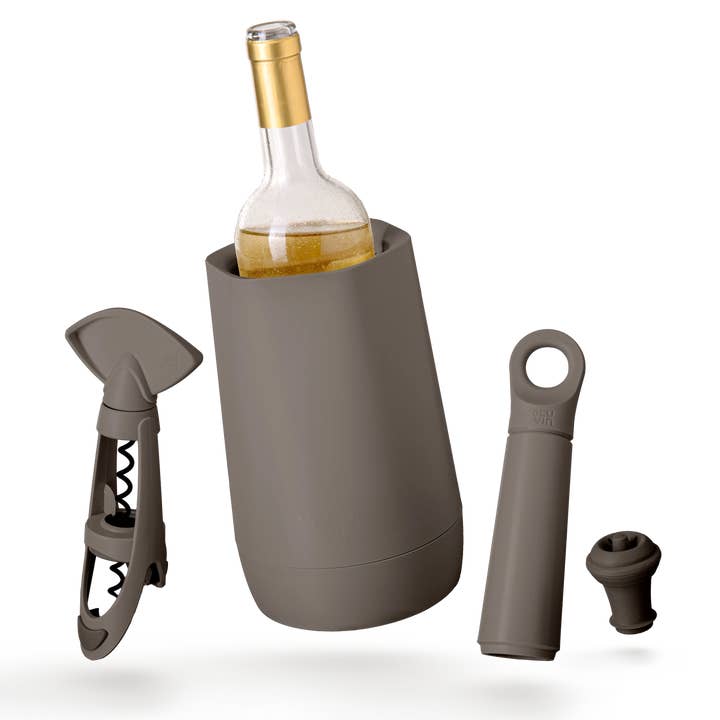Vacu Vin Host Wine Set - Graphite for wholesale by HAUS