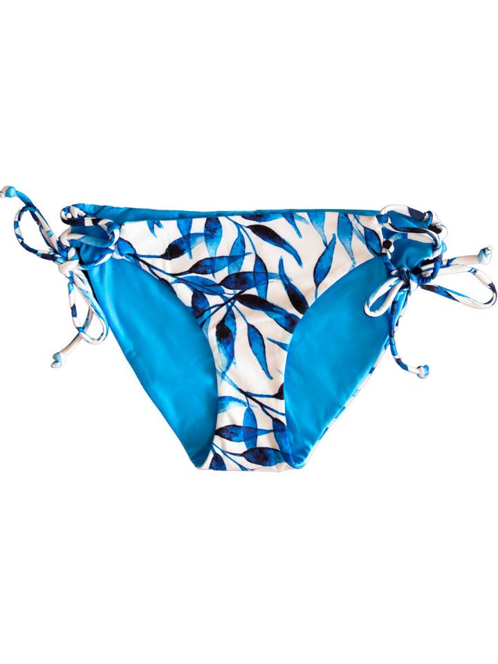 INDIGO - BEIDSEITIG VERWENDBARE UND NACHHALTIGE HOSE MIT SEITLICHEM BINDEBAND für den Großhandel von Chance Loves