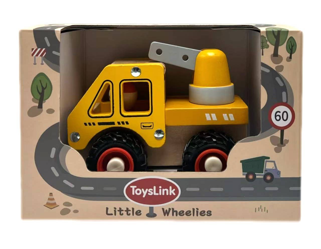 ToysLink - Vente Jouet en bois – enfant - Jouet grue en bois pour enfants4