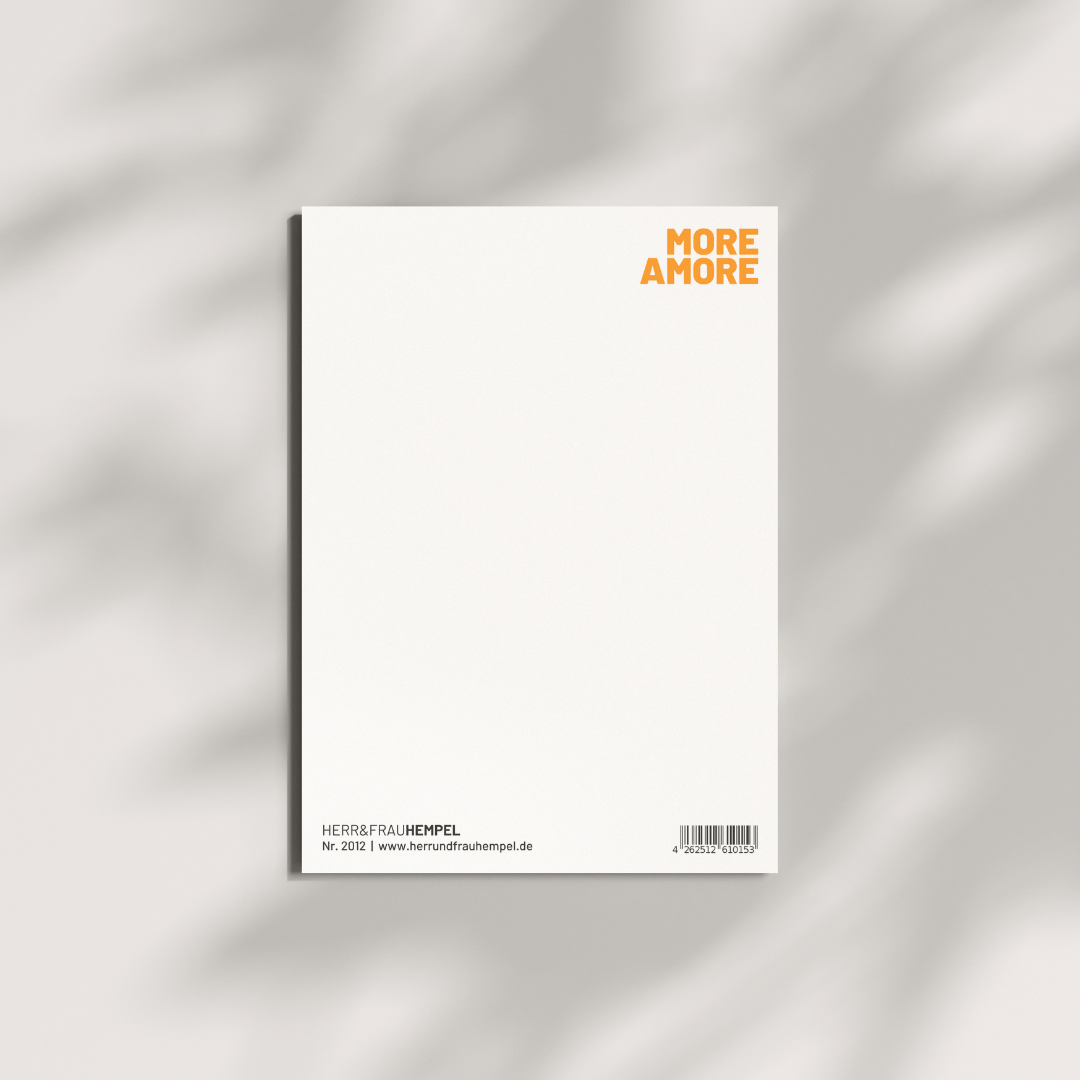 HERR&FRAUHEMPEL – wholesale Vykort – Vykort - AMORE3