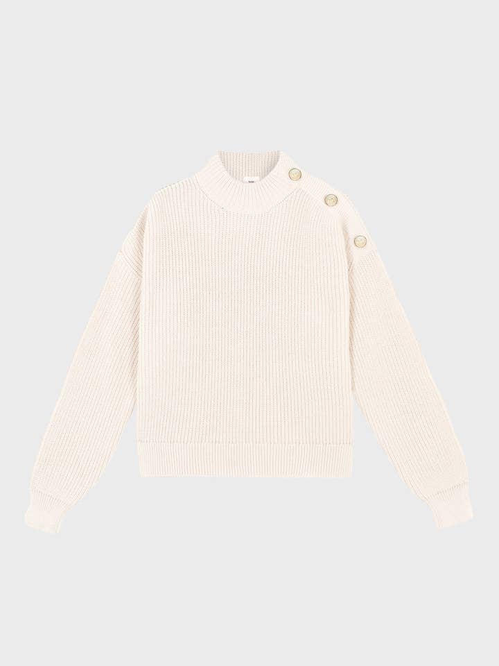 An'ge - Wholesale Knit Sweater - Women's - LARTEMIS ecru sweater