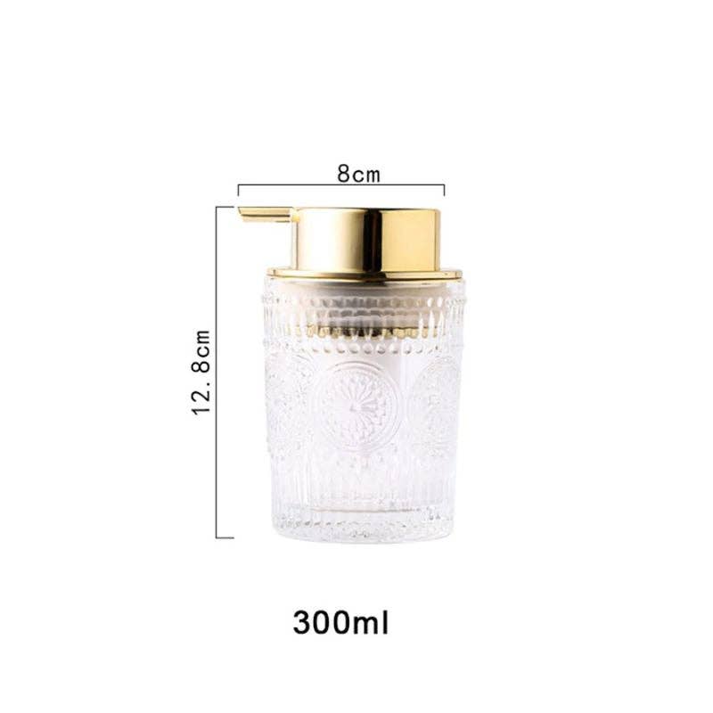Kiyo Home - Wholesale Soap dispenser - Glass Foaming Soap Dispenser | Elegant Soap Dispenser Pump1