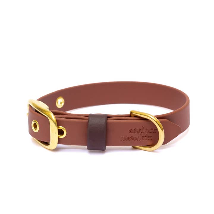 Atelier Markiz - Wholesale Pet Collar - Dog - Brownie waterproof collar0