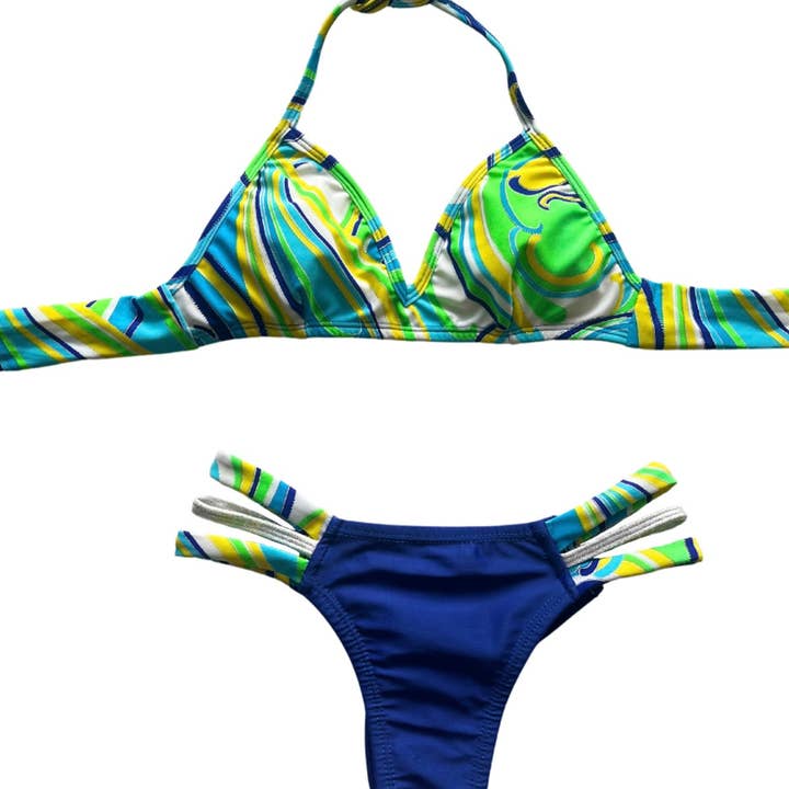 Set bikini Spectrum Splash - PROMOZIONI per la vendita all'ingrosso da parte di Benatti Beachwear