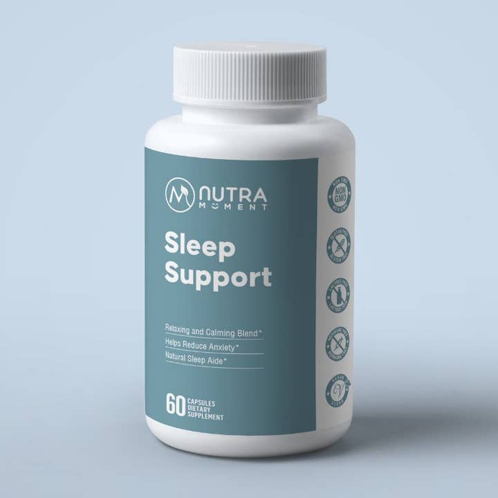Sleep Support Oral Supplement/Vitamin for wholesale by Nutra Moment