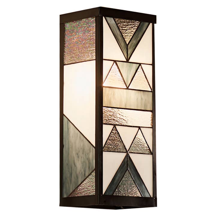 River of Goods - Wholesale Outdoor/Lawn Light - 16.25"H James White 1-Light Geometric Outdoor Wall Sconce1