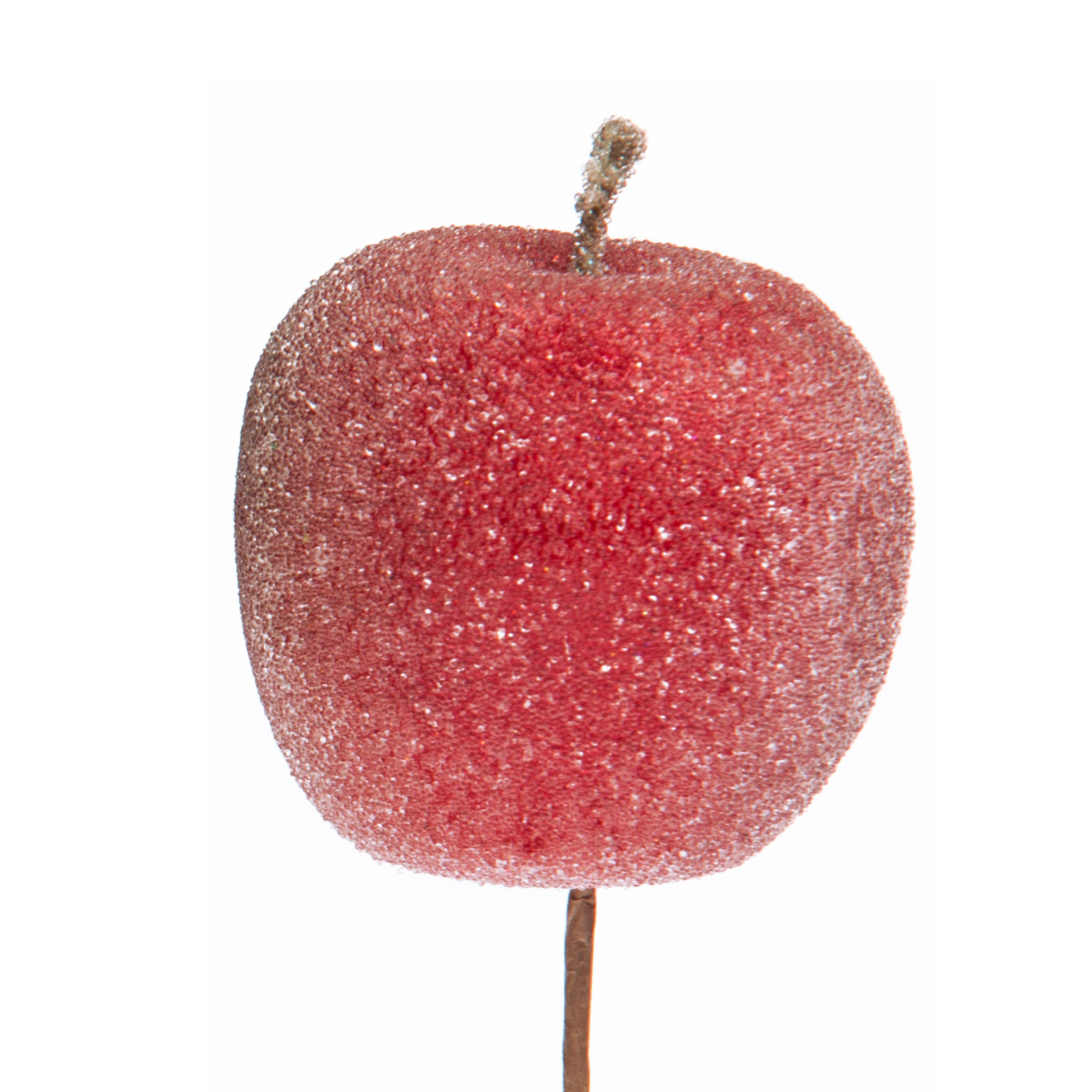 Jacobson - Wholesale Decorative Tabletop Object - 70mm Assorted Sugar Covered Faux Fruit Picks3