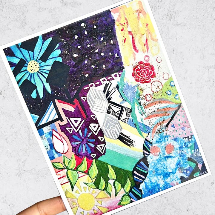 Anuradha X Art - Wholesale Art Print - Holographic 5x7 Prints Bundle 2