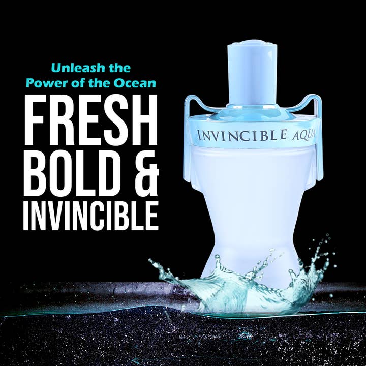 MYS Wholesale Inc - Wholesale Cologne Spray - Invincible Aqua Spray Cologne Eau De Toilette For Men