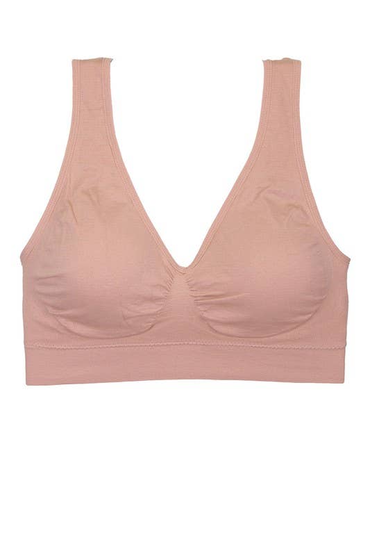 Best Underwear Line - Venta al por mayor Sujetador - Mujer - Sostén sin costuras cómodo de tela de microfibra - YM-SB-721471