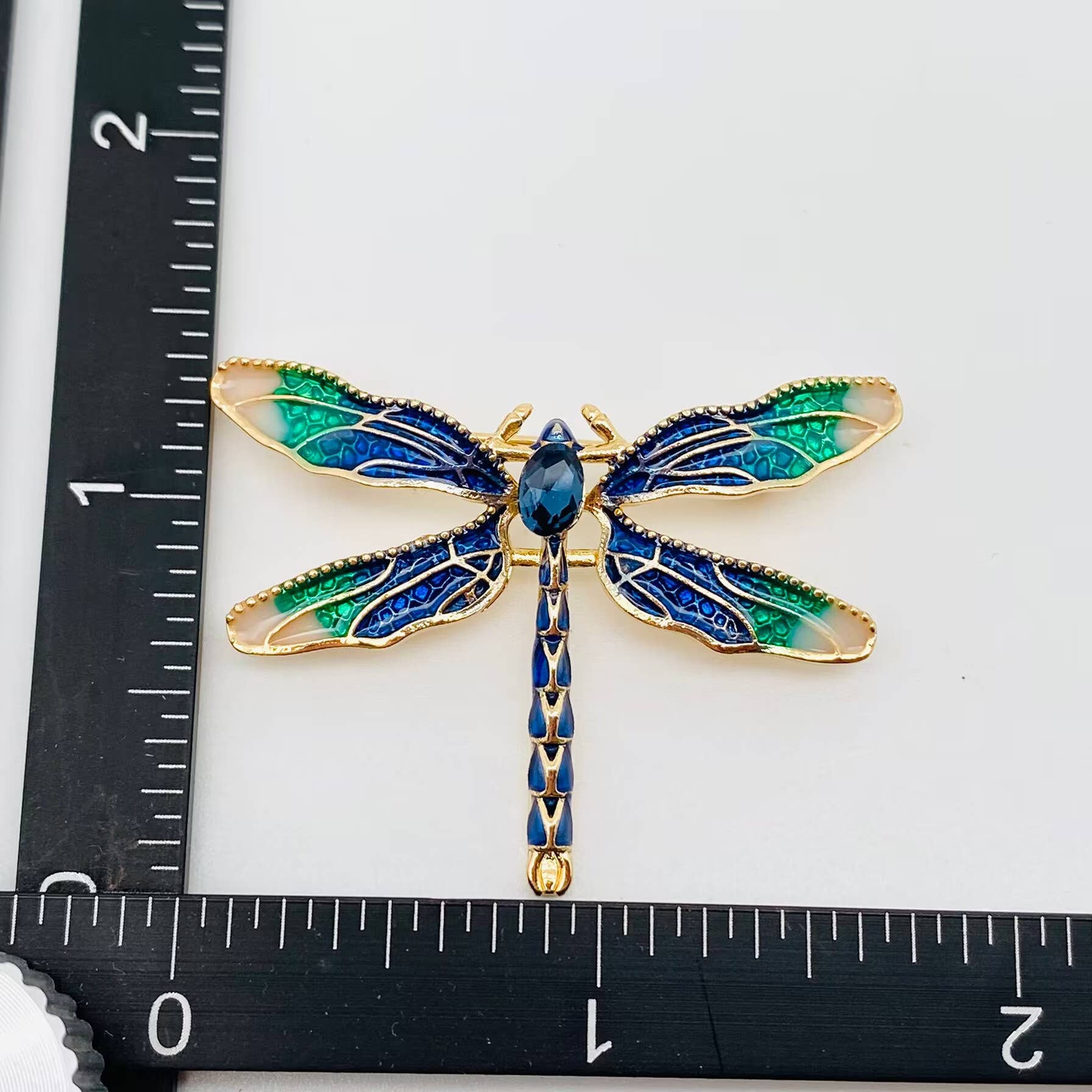Mio Queena - Wholesale Brooch - Rhinestone Enamel Dragonfly Brooch Clothes Pin9