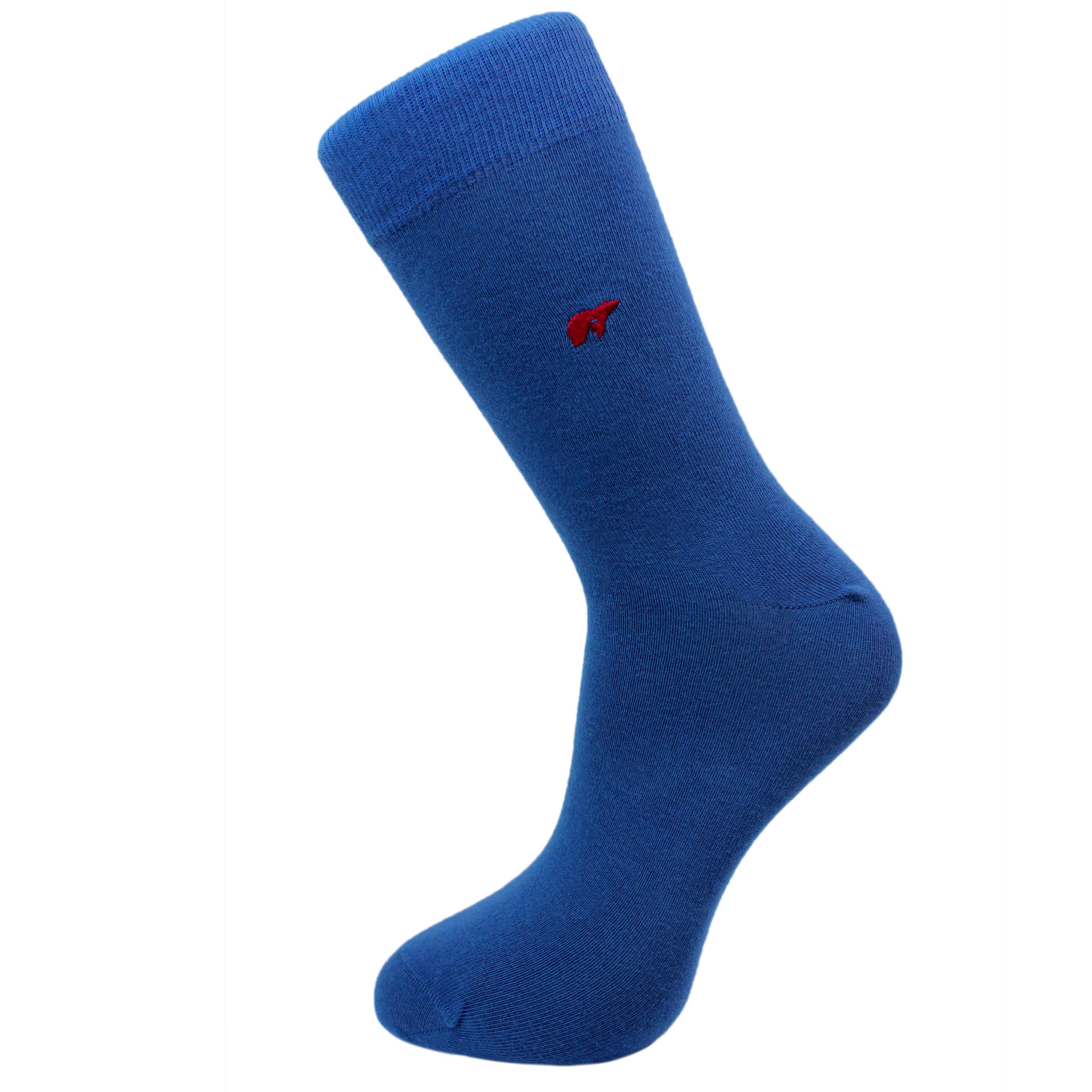 Slopes&Town - Wholesale Socks - Unisex - Plain Sky Blue Bamboo socks0