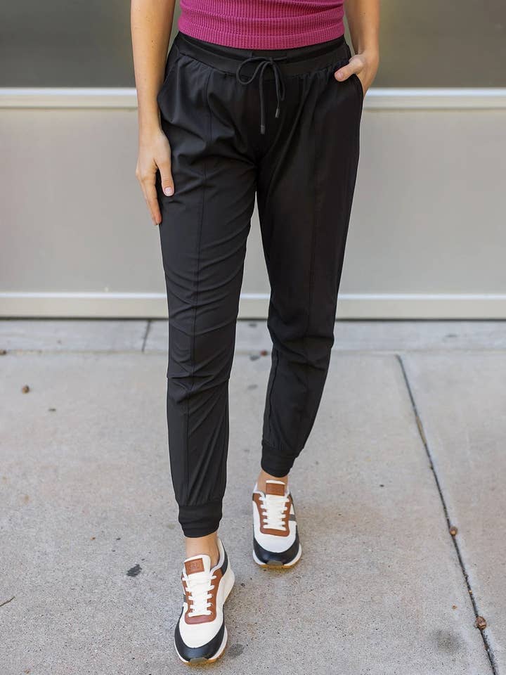 G&L Active - Jogger Pants in Black for wholesale on Faire0