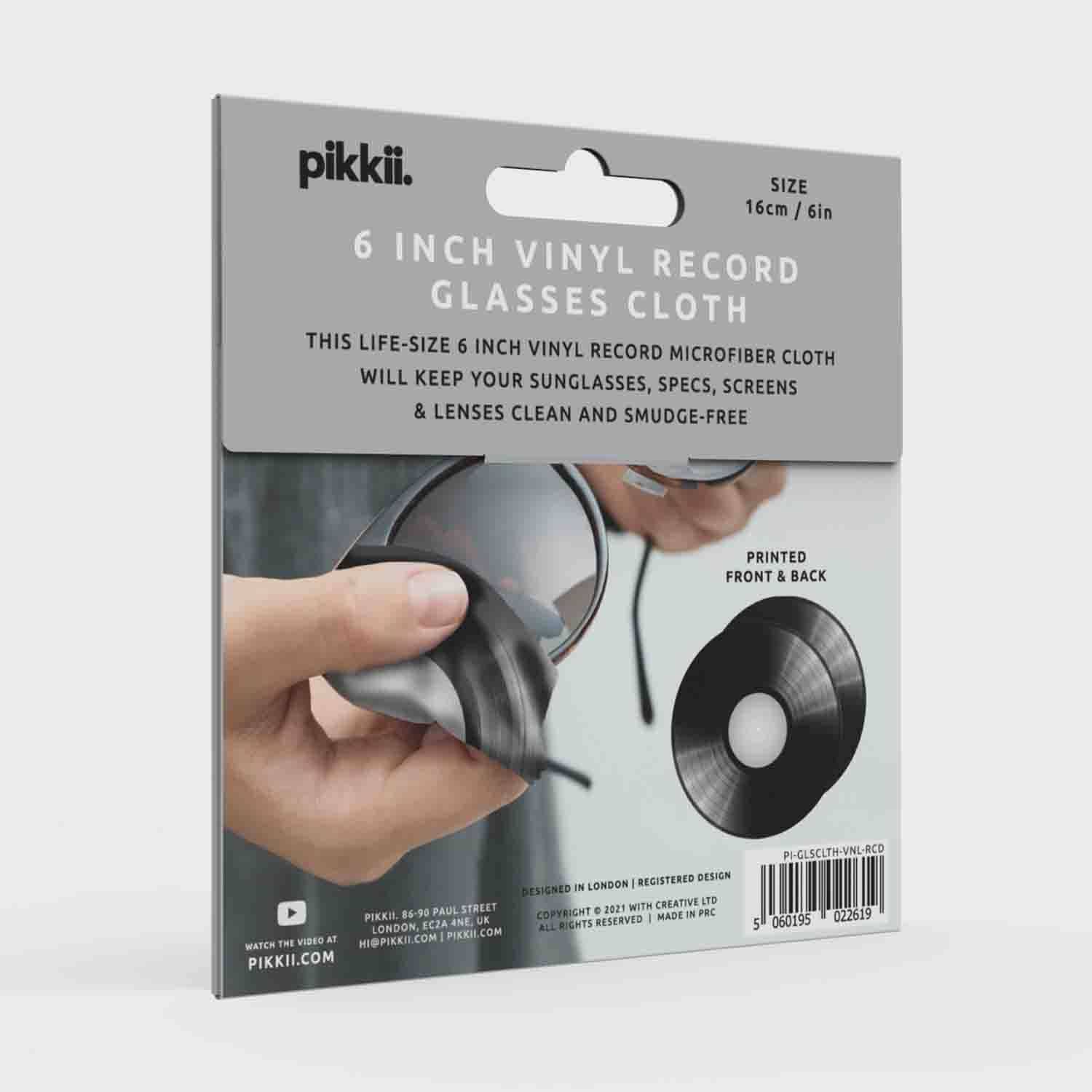 Pikkii USA - Wholesale Lens Cleaner - 6" Vinyl Record Lens Cloth | Microfiber Gift for Music Fans2