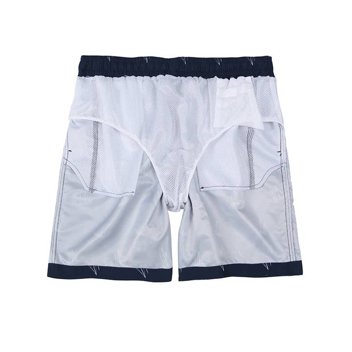 Rokka & Rolla - Wholesale Swim Shorts - Men's - Men's 7.5'' Swim Trunks Beach Shorts Quick Dry Swimwear2