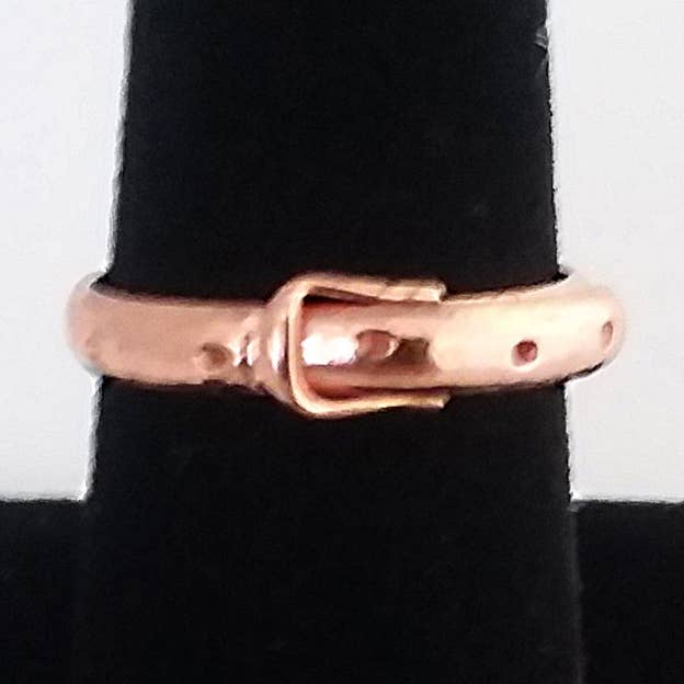 Belt Buckle Pure Healing Copper Symbol Ring for wholesale by Costello International