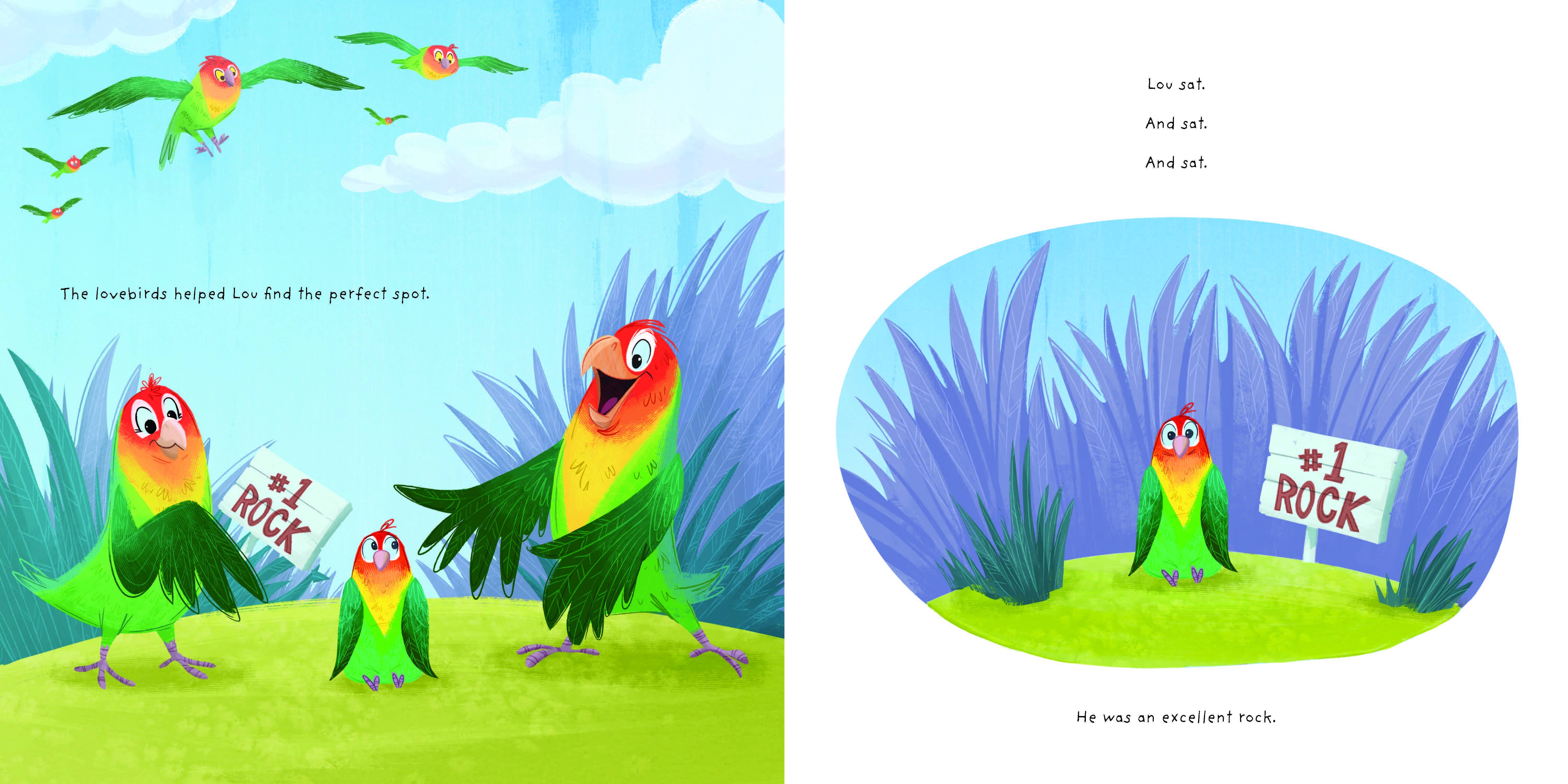 Hachette Book Group - Wholesale Preschool Book (3-5) - Lovebird Lou by Tammi Sauer5