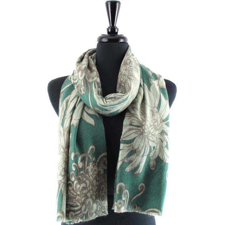 Pretty Persuasions - Wholesale Scarf - Women's - S25241 Cashmere-Like Printed Scarf6