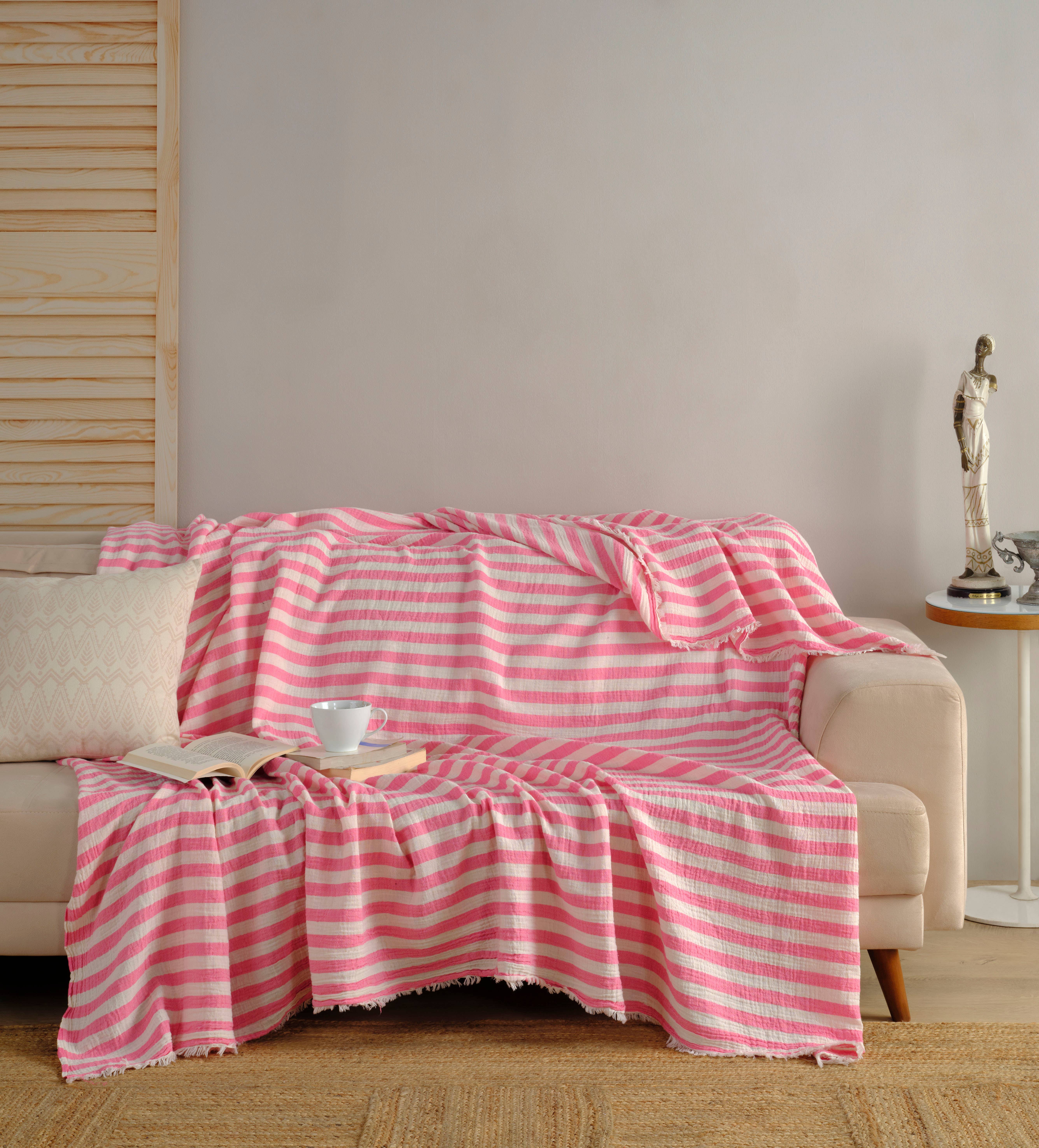 KAFTHAN - Venta al por mayor Cobertores - Manta de muselina / Cubrecama / Toalla turca gigante4