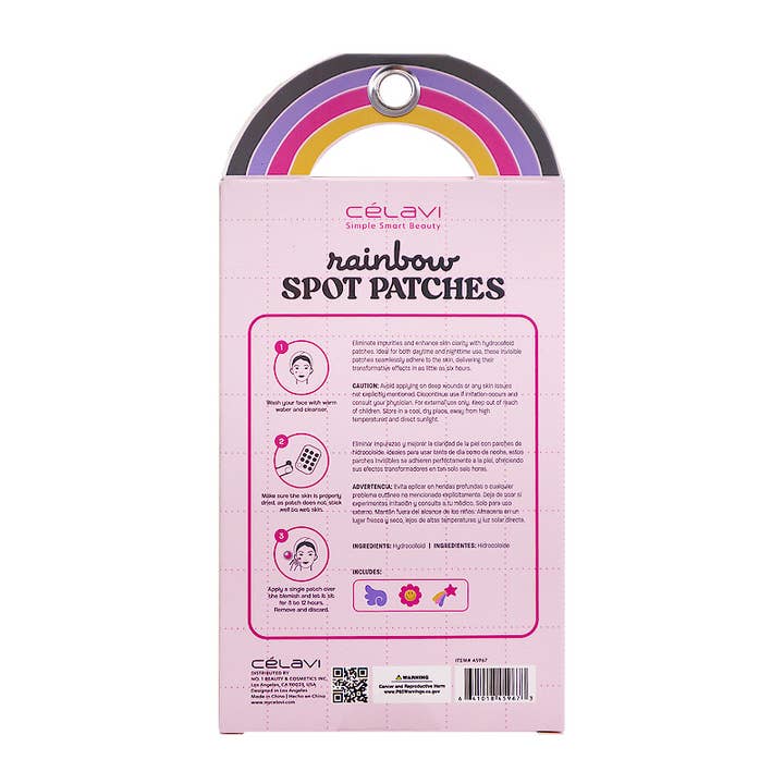 PINEAPPLE Beauty – Großhandel Akne-/Hydrokolloid-Pflaster – Celavi 45967 Bunte Hydrocolloid-Pickelpflaster – 12 Sets4