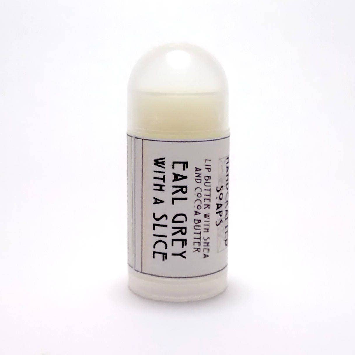 Canfield Handcrafted Soaps - Wholesale Lip Balm - Mini Lip Balm w/ Shea & Cocoa Butter - Earl Grey w/ a Slice