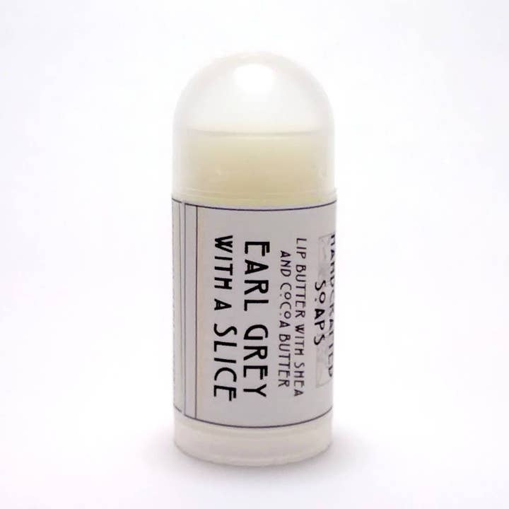 Canfield Handcrafted Soaps - Wholesale Lip Balm - Mini Lip Balm w/ Shea & Cocoa Butter - Earl Grey w/ a Slice0