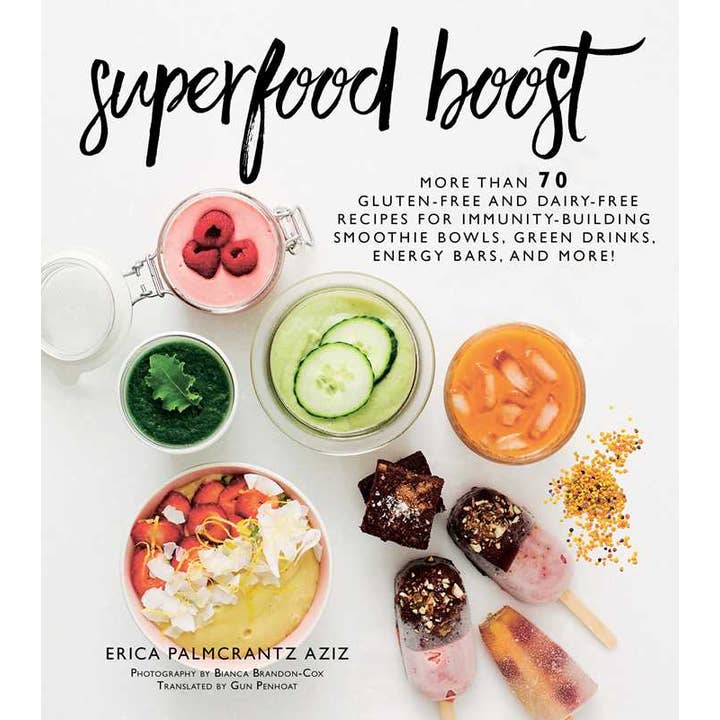 Simon & Schuster - Wholesale Book - Adult - Superfood Boost by Erica Palmcrantz Aziz