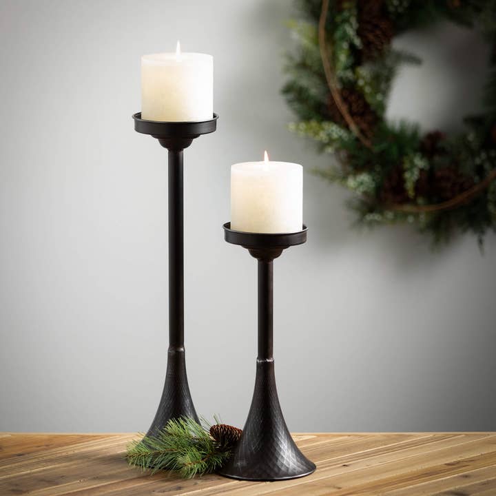 Sullivans Home Decor - Wholesale Candle Holder - Bell-Shaped Candle Holder Set