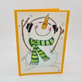 Folded greeting card (subject # 1403). A6 format for wholesale by CARD-ART