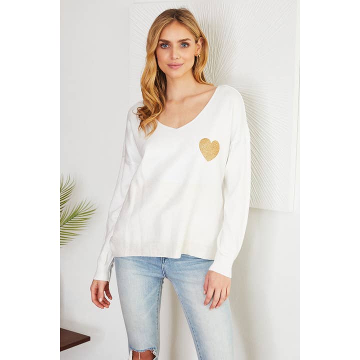 8017-HEARTLOGO-WHITE for wholesale by VENTI6