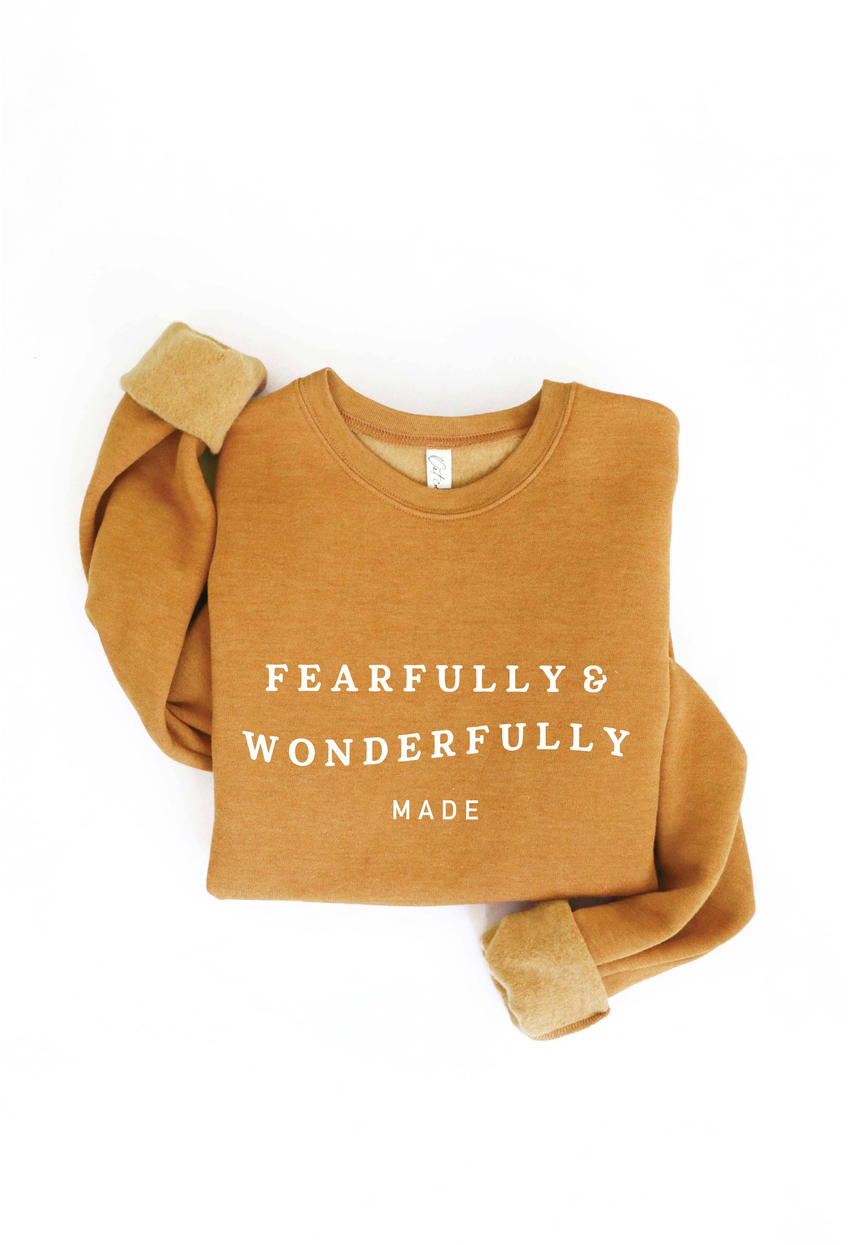 OAT COLLECTIVE - Wholesale Graphic Sweatshirt - Women's - FEARFULLY AND WONDERFULLY MADE Sweatshirt9