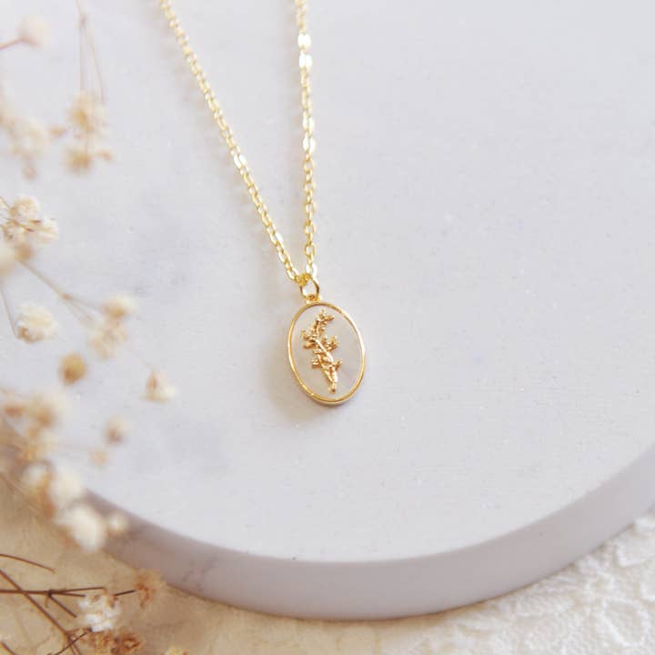 Oh So Lovely - Wholesale Pendant/Charm Necklace - Flora Birth Flower Necklace9