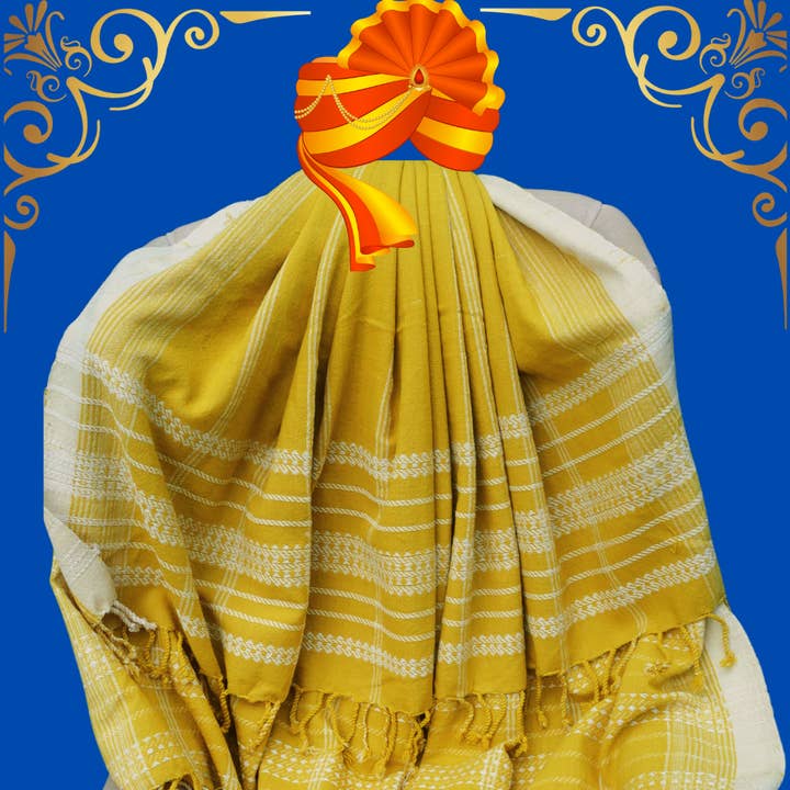 Fibre & Shoot - Venta al por mayor Mantas de sofá - Manta de lana merino pura: amarillo toscano