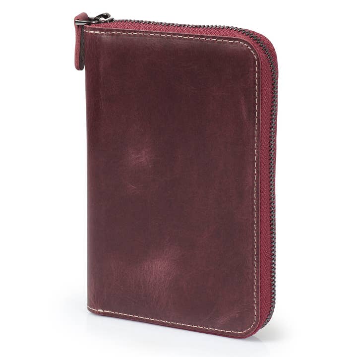 Londo - Wholesale Pencil Case/Pouch - Londo Genuine Leather Padfolio with Pencil Holder - 5 Slot45