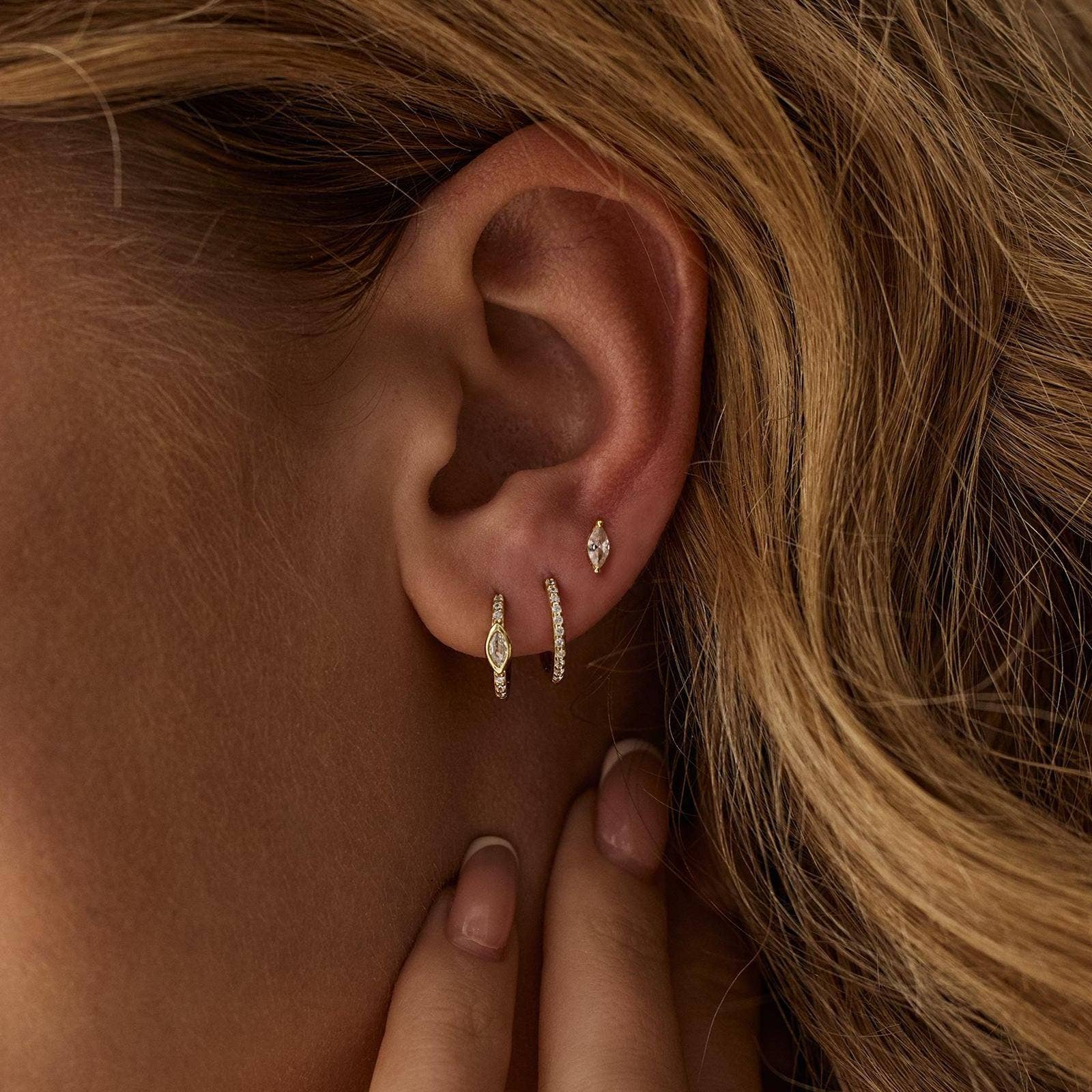 20 Pairs Faux Druzy Stud Earrings - Colorful Round Stainless Steel Earrings For Women