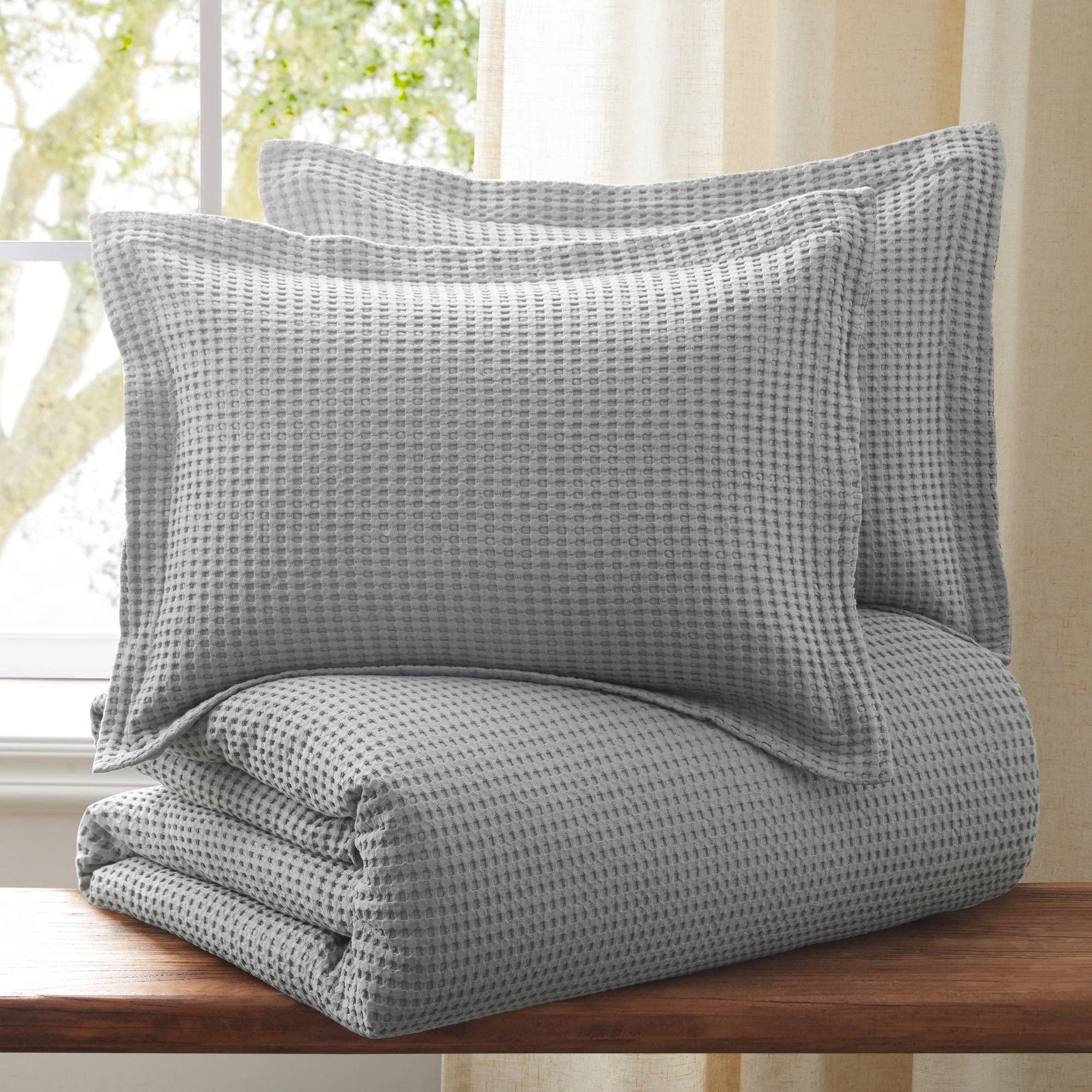 Levtex Home - Wholesale Bedding Set - Mills Waffle Duvet Set5