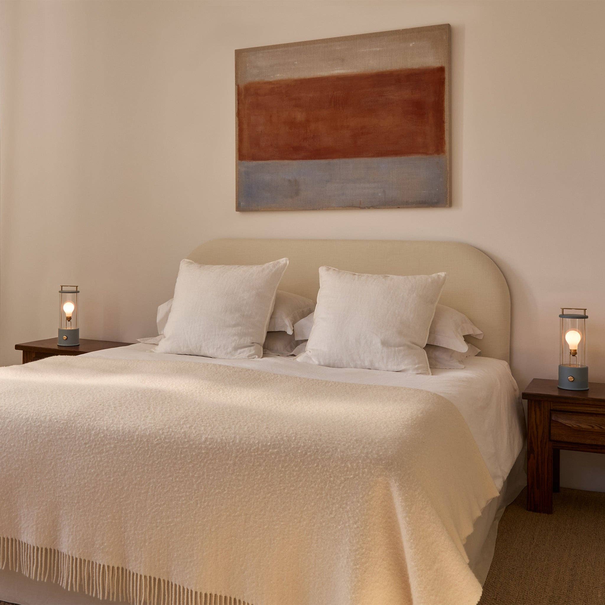 The Muse Portable Lamp in Selvedge Blue - Set of 2 for wholesale on Faire2