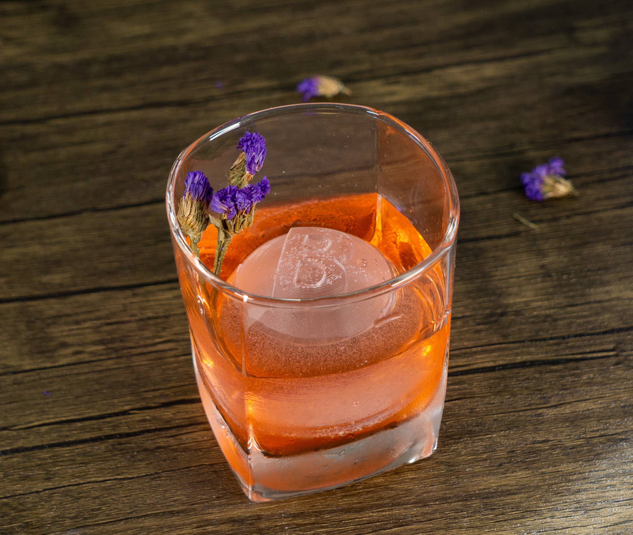 Siligrams - Wholesale Ice Tray/Mold - Customizable Whiskey Ice Sphere Mold, Great For Cocktails!2