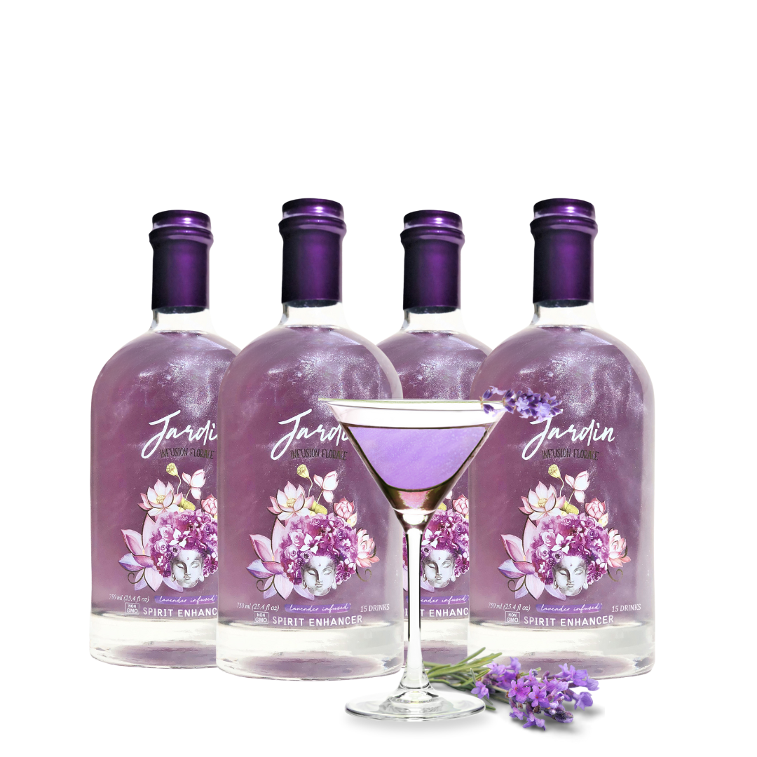 Jardin Infusion Florale - Vente Mélange/sirop pour cocktails - Mélangeur à la lavande JARDIN PREMIUM pour cocktails et mocktails5