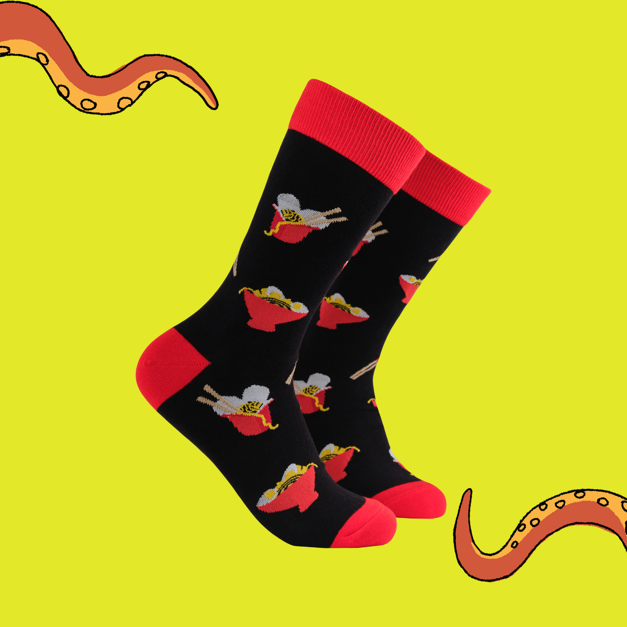 BLACK Noodles Socks - Send Noods for wholesale on Faire1