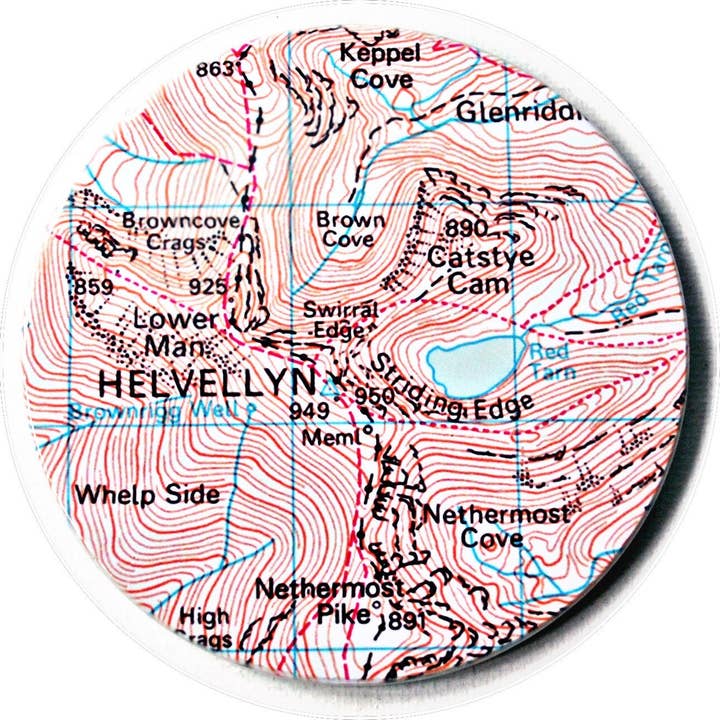 Ceramic Map Coaster, Personalised Location Coaster for wholesale by Go Your Own Way Apparel