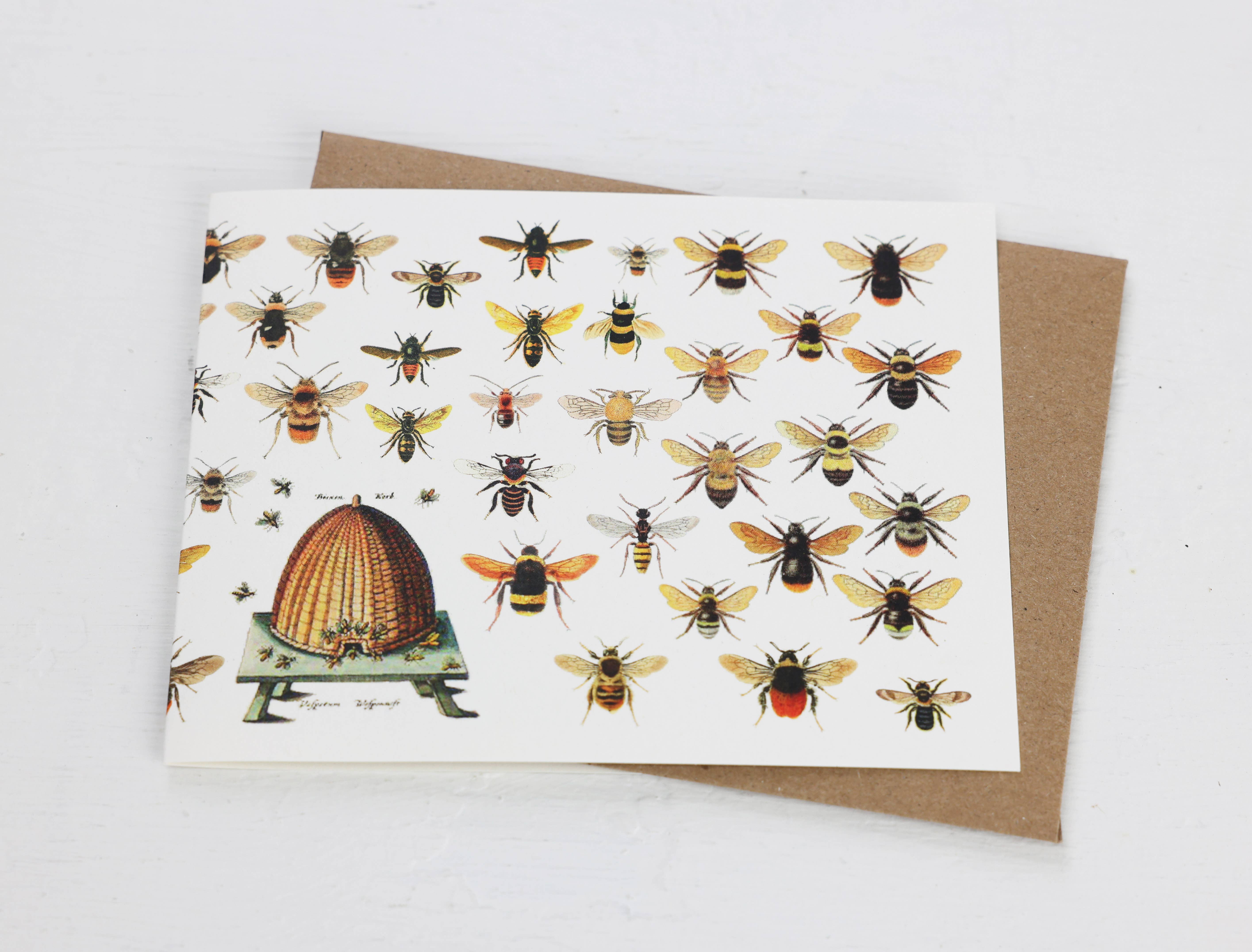 Fairhope Graphics - Wholesale Everyday Greeting Card - Bees Card1