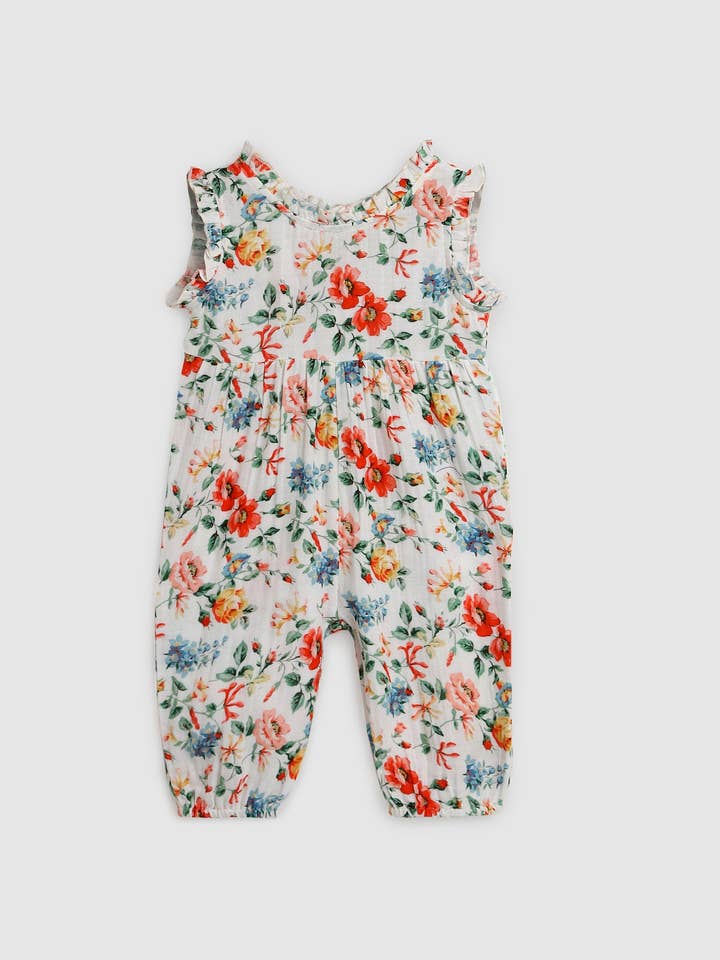 Lola Playsuit - Smuk Blomstret for engroshandel hos Alex & Ant