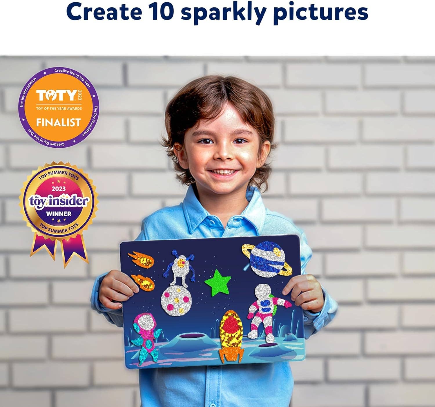 Skillmatics - Wholesale Art Set - Kids & Baby - Skillmatics - Foil Fun - Up in Space No Mess Art for Kids4