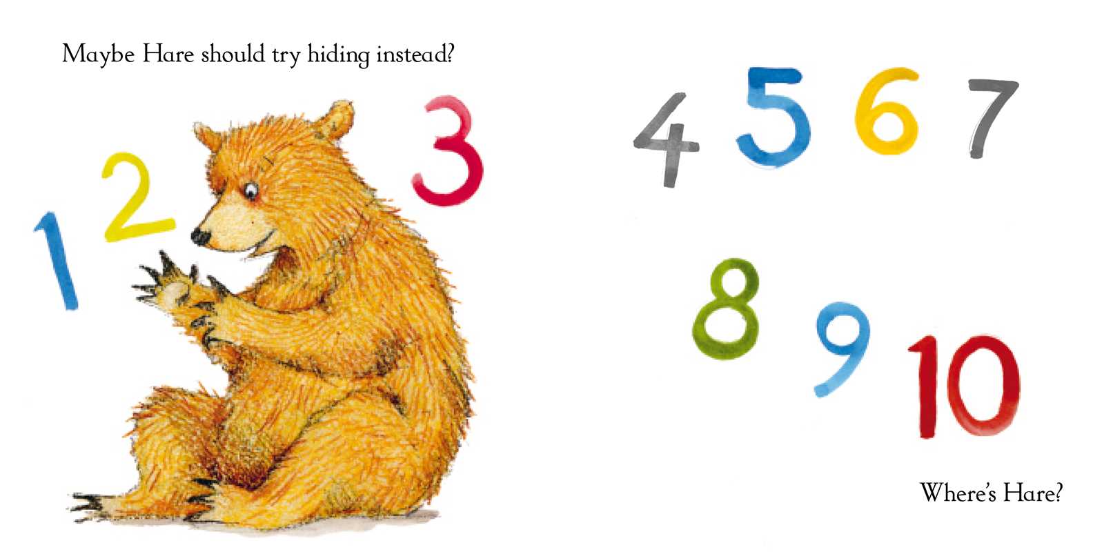 Simon & Schuster - Wholesale Preschool Book (3-5) - Bear & Hare -- Where's Bear? by Emily Gravett6