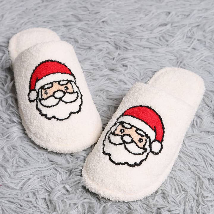 Fashion City - Wholesale Slippers - Women's - Luxury Soft Christmas Theme Slippers2