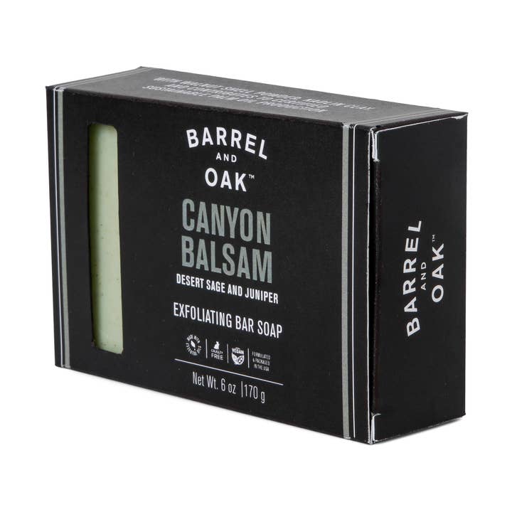 Exfoliating Bar Soap - Canyon Balsam 6 Oz for wholesale by Gentlemen's Hardware