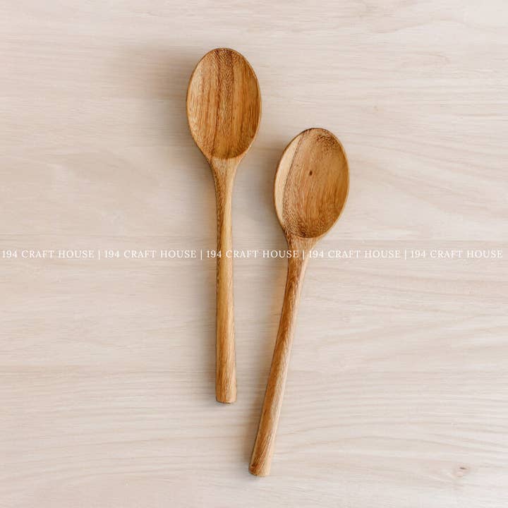 194 Craft House - Wholesale Kitchen Spoon - Mom Coffee Spoon Engraved Wooden Spoon - Chrismas Gifts