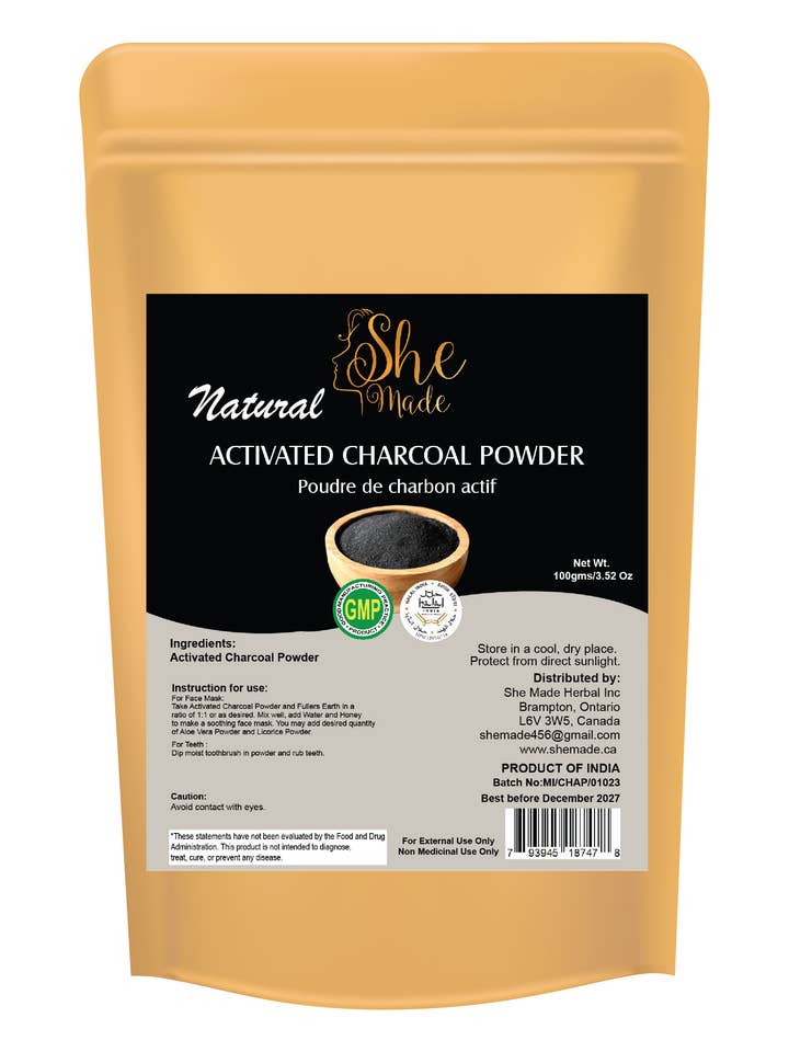She Made Activated Charcoal for wholesale by She Made